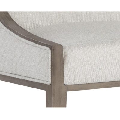 Idalia Dining Chair - Latte - Belfast Oatmeal 106568 106568 IDALIA DINING CHAIR BELFAST OATMEAL 6