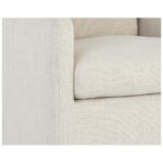 Glenrose Wheeled Dining Armchair - Effie Linen 106570V 106570V GLENROSE WHEELED DINING ARMCHAIR EFFIE LINEN 26