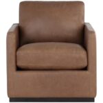 Portman Swivel Lounge Chair - Marseille Camel Leather 9 Portman Swivel Lounge Chair - Marseille Camel Leather 106586 106586 PORTMAN SWIVEL LOUNGE CHAIR MARSEILLE CAMEL LEATHER 1