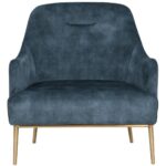 Cameron Lounge Chair - Nono Petrol 9 Cameron Lounge Chair - Nono Petrol 106594 106594 CAMERON LOUNGE CHAIR NONO PETROL 1