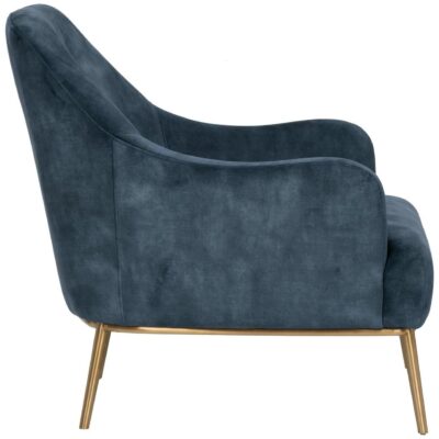 Cameron Lounge Chair - Nono Petrol 106594 106594 CAMERON LOUNGE CHAIR NONO PETROL 2