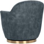 Casey Swivel Lounge Chair - Nono Petrol 11 Casey Swivel Lounge Chair - Nono Petrol 106595 106595 CASEY SWIVEL LOUNGE CHAIR NONO PETROL 3