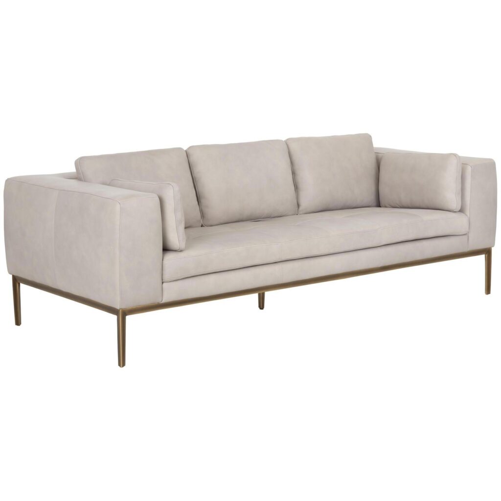 Burr Sofa - Bali Bone Leather