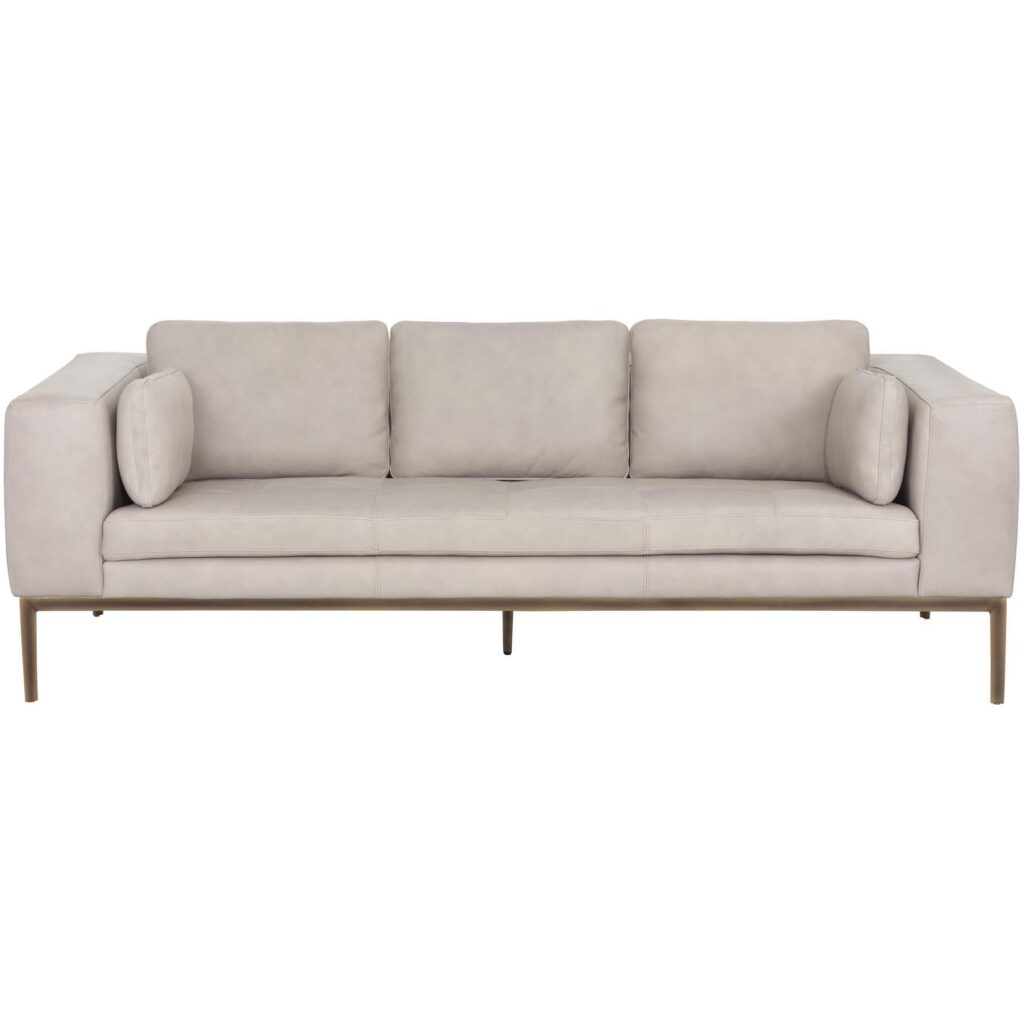 Burr Sofa - Bali Bone Leather - Image 2