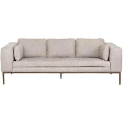 Burr Sofa - Bali Bone Leather 106598 106598 BURR SOFA BALI BONE LEATHER 1