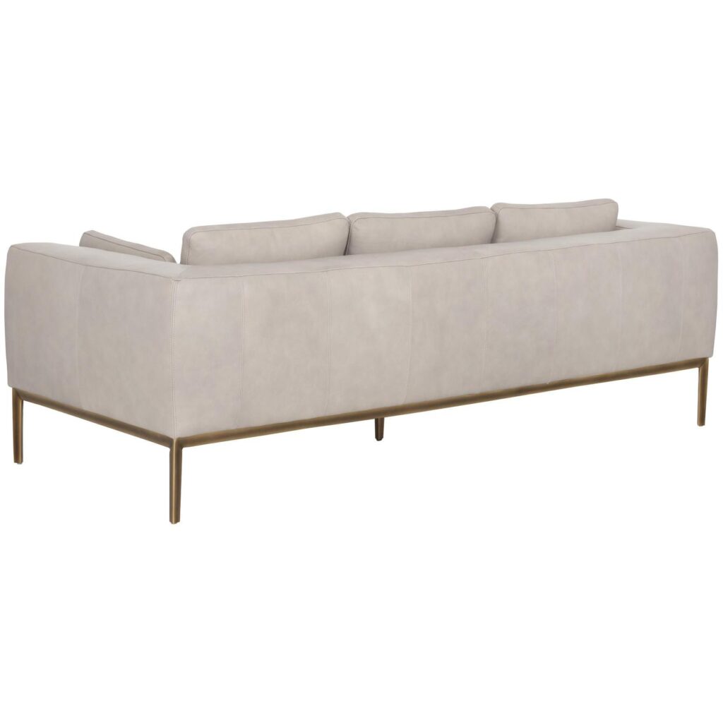 Burr Sofa - Bali Bone Leather - Image 3