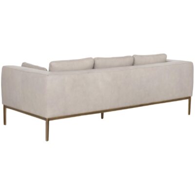 Burr Sofa - Bali Bone Leather 106598 106598 BURR SOFA BALI BONE LEATHER 3