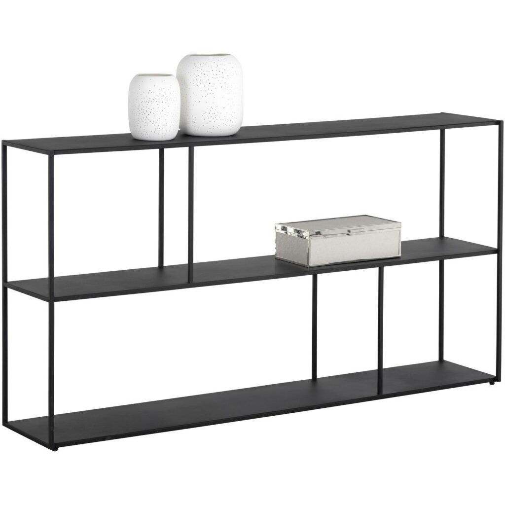 Eiffel Low Bookcase - Large - Black