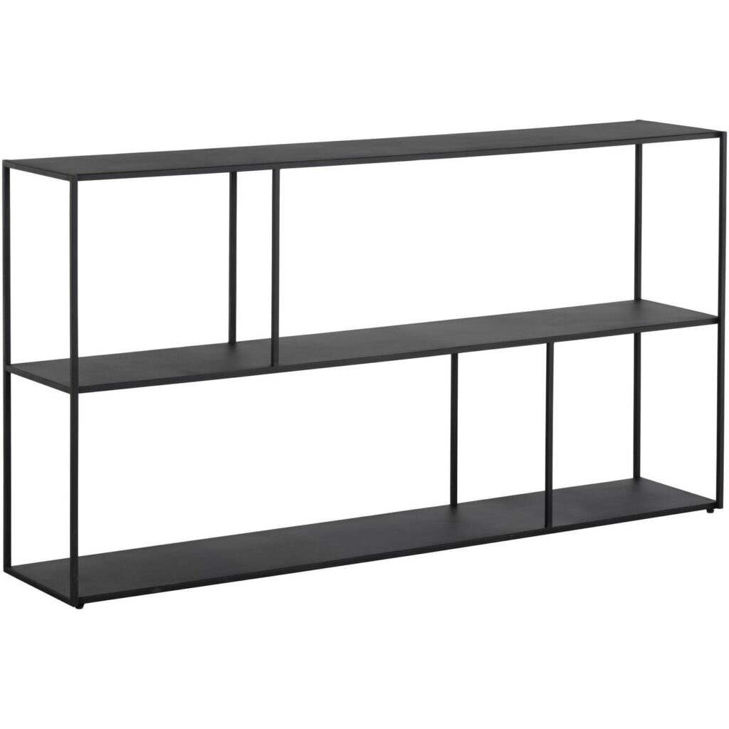 Eiffel Low Bookcase - Large - Black - Image 2