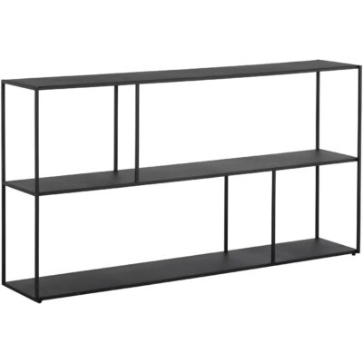 Eiffel Low Bookcase - Large - Black 106603 106603 EIFFEL LOW BOOKCASE LARGE BLACK 1