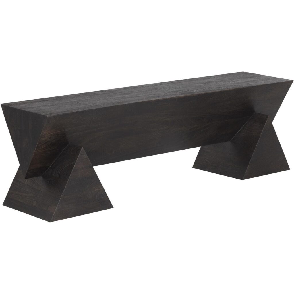 Gregor Bench - Dark Brown - Image 2