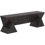 Gregor Bench - Dark Brown 6 Gregor Bench - Dark Brown 106637 106637 GREGOR BENCH 1