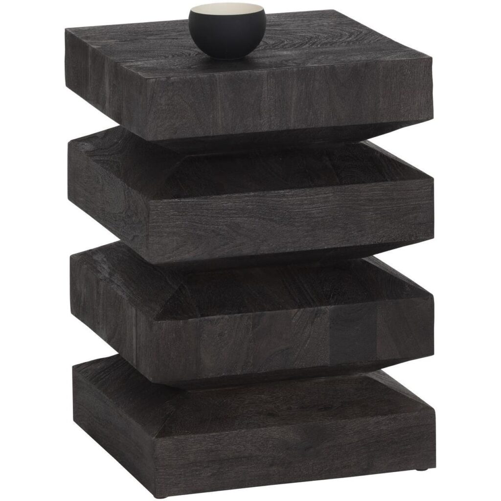 Cormac End Table - Dark Brown