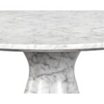 Shelburne Dining Table - Marble Look - White - 47" 7 Shelburne Dining Table - Marble Look - White - 47" 106642 106642 SHELBURNE DINING TABLE WHITE 47 6