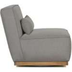 Carbonia Swivel Lounge Chair - Palazzo Taupe 10 Carbonia Swivel Lounge Chair - Palazzo Taupe 106657 106657 CARBONIA SWIVEL LOUNGE CHAIR PALLAZO TAUPE 2