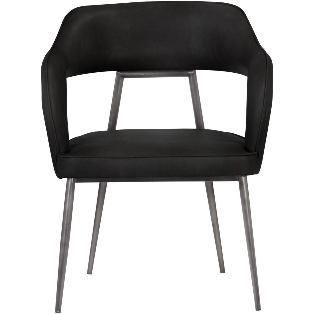 Kenny Dining Armchair - Bravo Black - Image 2