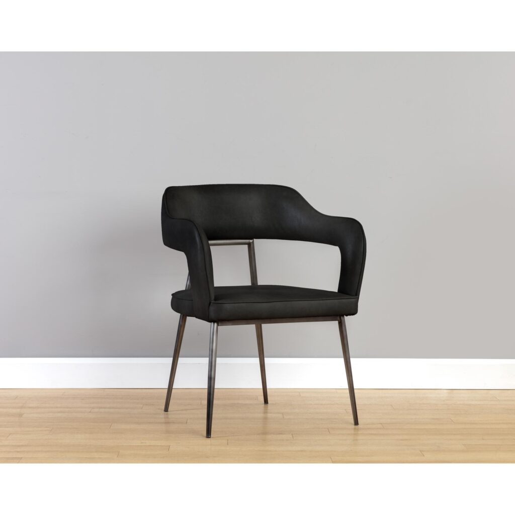 Kenny Dining Armchair - Bravo Black - Image 5