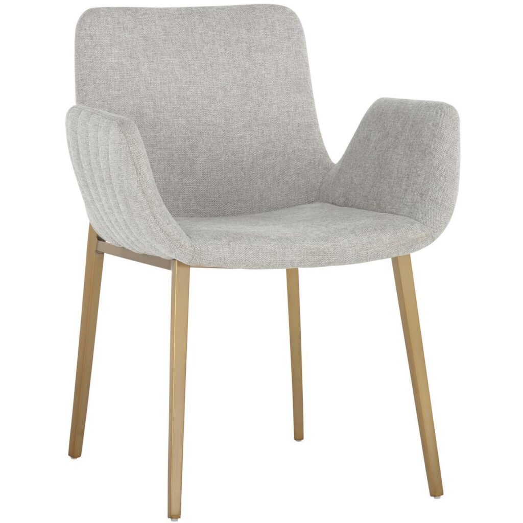 Lucano Dining Armchair - Belfast Heather Grey