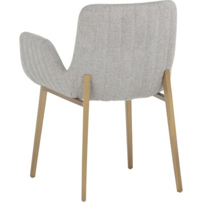 Lucano Dining Armchair - Belfast Heather Grey 106694 106694 LUCANO DINING ARMCHAIR BELFAST HEATHER GREY 3