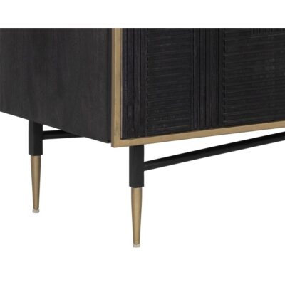 Markwood Sideboard - Brass - Dark Brown 106696 106696 MARKWOOD SIDEBOARD 7