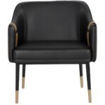 Carter Lounge Chair - Napa Black / Napa Cognac 9 Carter Lounge Chair - Napa Black / Napa Cognac 106723 106723 CARTER LOUNGE CHAIR NAPA BLACK NAPA COGNAC 1