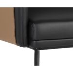 Carter Lounge Chair - Napa Black / Napa Cognac 13 Carter Lounge Chair - Napa Black / Napa Cognac 106723 106723 CARTER LOUNGE CHAIR NAPA BLACK NAPA COGNAC 6