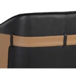 Carter Lounge Chair - Napa Black / Napa Cognac 15 Carter Lounge Chair - Napa Black / Napa Cognac 106723 106723 CARTER LOUNGE CHAIR NAPA BLACK NAPA COGNAC 8