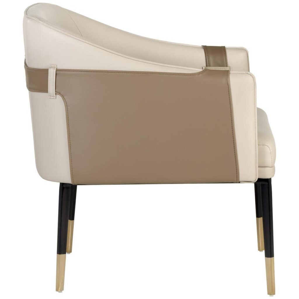 Carter Lounge Chair - Napa Beige / Napa Tan - Image 3