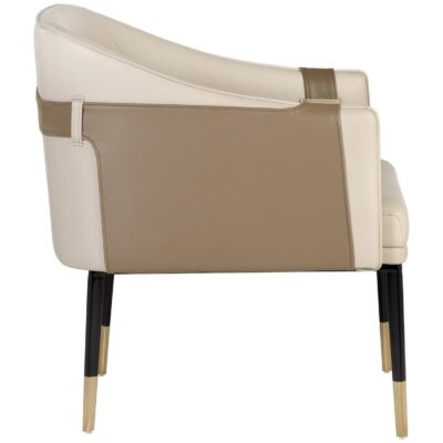 Carter Lounge Chair - Napa Beige / Napa Tan 106724 106724 CARTER LOUNGE CHAIR NAPA BEIGE NAPA TAN 2