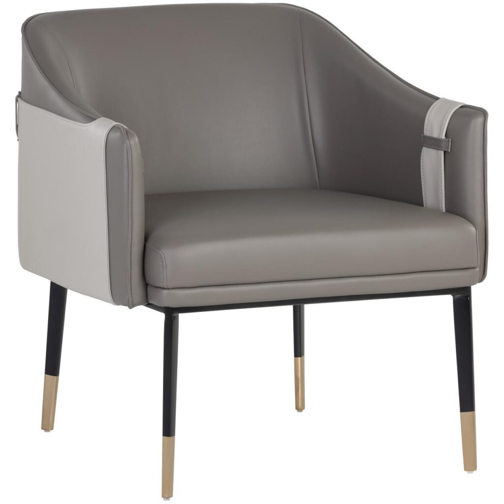 Carter Lounge Chair - Napa Taupe / Napa Stone