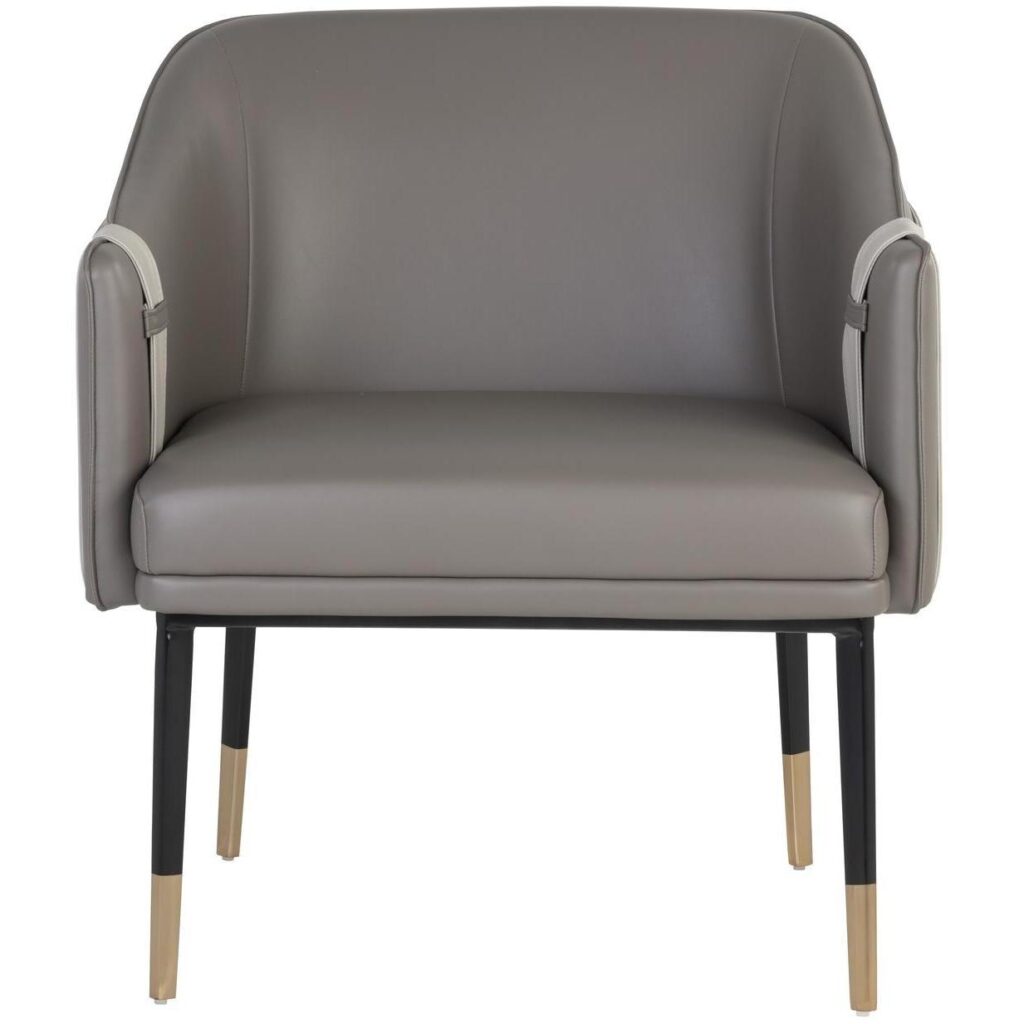 Carter Lounge Chair - Napa Taupe / Napa Stone - Image 2