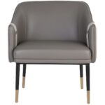 Carter Lounge Chair - Napa Taupe / Napa Stone 106725 106725 CARTER LOUNGE CHAIR NAPA TAUPE NAPA STONE 1