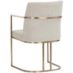 Rayla Dining Armchair - Belfast Oatmeal 106727 106727 RAYLA DINING ARMCHAIR BELFAST OATMEAL 3