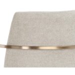 Rayla Dining Armchair - Belfast Oatmeal 106727 106727 RAYLA DINING ARMCHAIR BELFAST OATMEAL 8