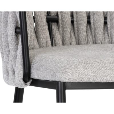 Sarai Barstool - Belfast Heather Grey 106729 106729 SARAI BARSTOOL BELFAST HEATHER GREY 6