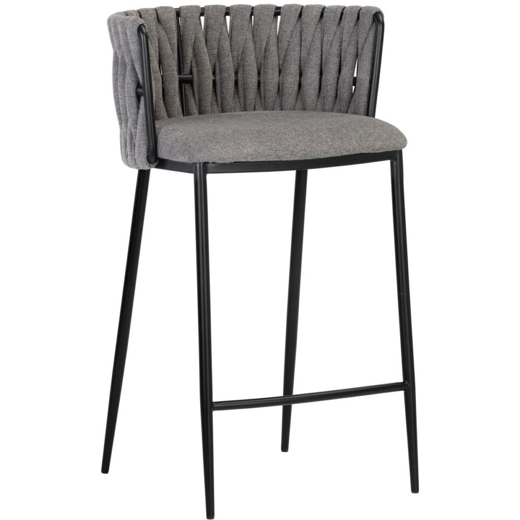 Sarai Counter Stool - Belfast Koala Grey