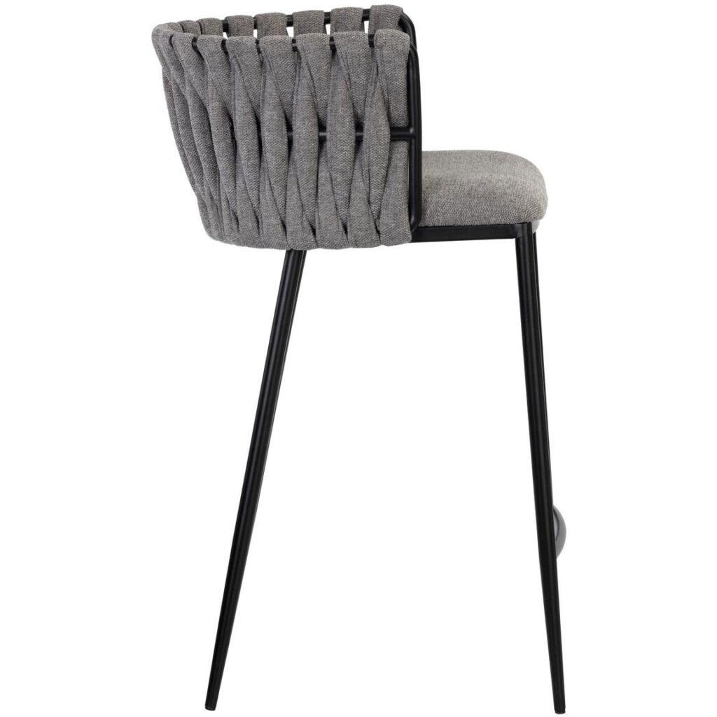 Sarai Counter Stool - Belfast Koala Grey - Image 2