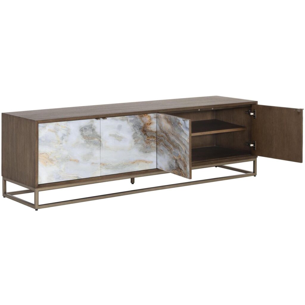 Fuentes Media Console And Cabinet - Image 2