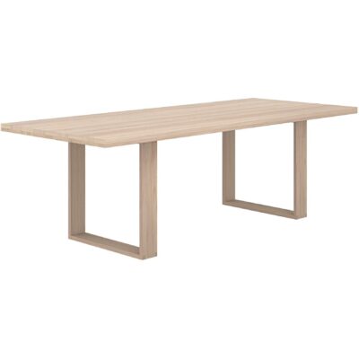 Thanus Dining Table - Light Oak - 94.5" 106758 106758 THANUS DINING TABLE LIGHT OAK 94.5 1