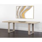 Thanus Dining Table - Light Oak - 94.5" 9 Thanus Dining Table - Light Oak - 94.5" 106758 106758 THANUS DINING TABLE LIGHT OAK 94.5 5