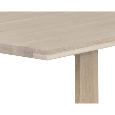 Thanus Dining Table - Light Oak - 94.5" 106758 106758 THANUS DINING TABLE LIGHT OAK 94.5 6