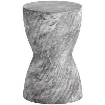 Cara End Table - Marble Look - Grey 106775 106775 CARA END TABLE MARBLE LOOK GREY 1