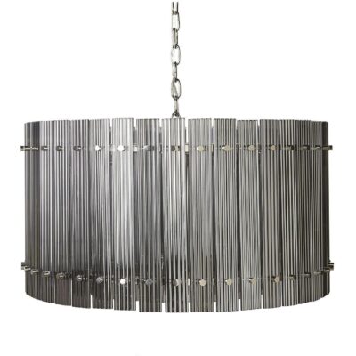 Kore Chandelier - Small - Nickel - Smoke Grey 106786 106786 KORE CHANDELIER SMOKE GREY 1