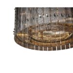 Kore Chandelier - Small - Nickel - Smoke Grey 7 Kore Chandelier - Small - Nickel - Smoke Grey 106786 106786 KORE CHANDELIER SMOKE GREY 6