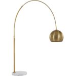 Vern Floor Lamp - Brass 15 Vern Floor Lamp - Brass 106797 106797 VERN FLOOR LAM BRASS 1