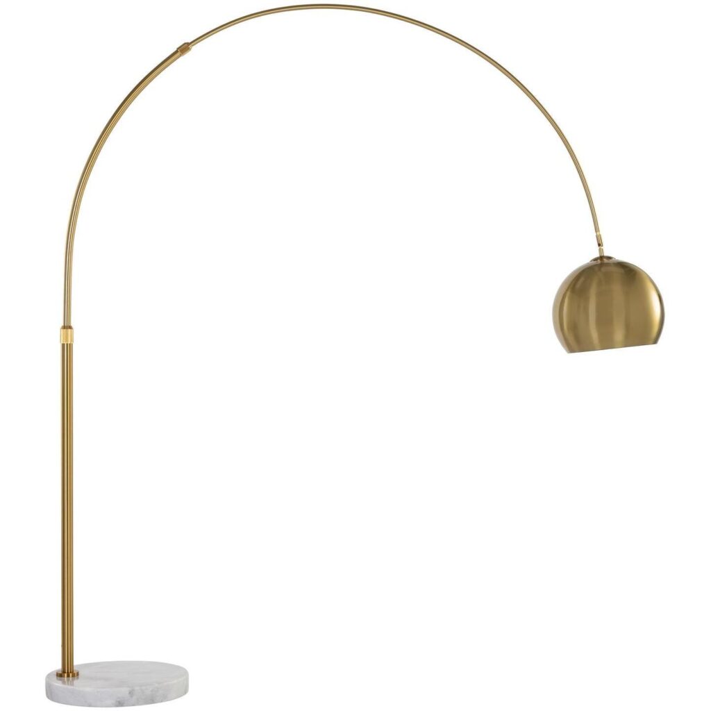 Vern Floor Lamp - Brass