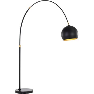 Vern Floor Lamp - Black 106798 106798 VERN FLOOR LAMP BLACK 2