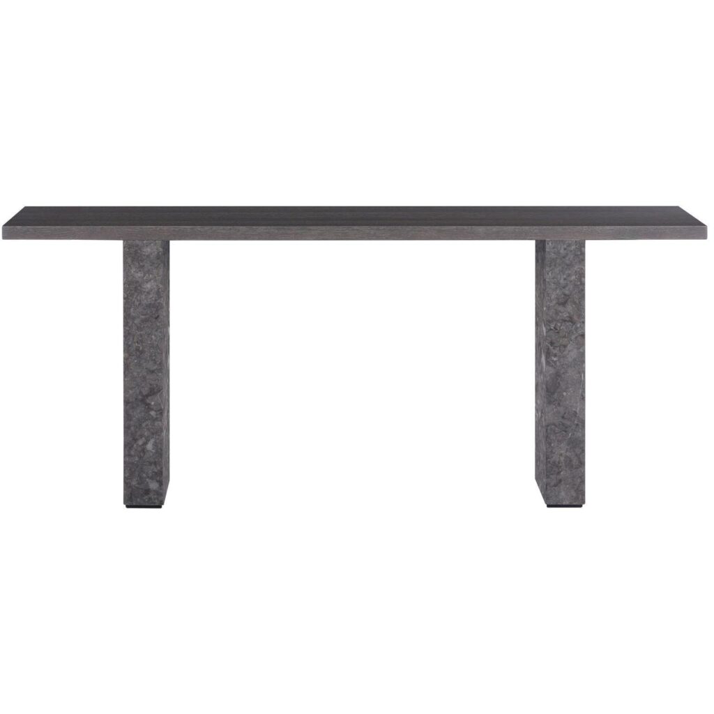 Rebel Console Table - Grey Marble / Charcoal Grey - Image 2