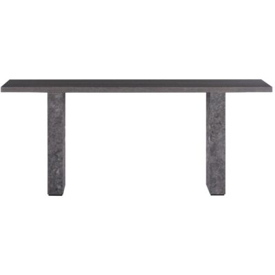 Rebel Console Table - Grey Marble / Charcoal Grey 106828 106828 REBEL CONSOLE TABLE GREY MARBLE CHARCOAL GREY 2