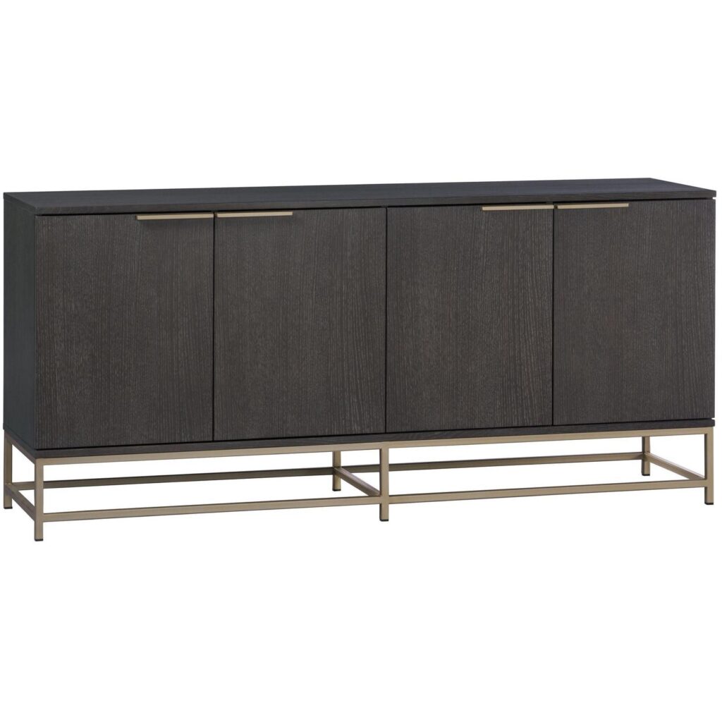 Rebel Sideboard - Large - Gold - Charcoal Grey